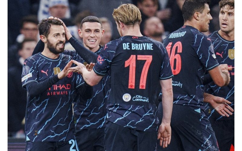 Man City cruise towards Champions League quarters in Copenhagen