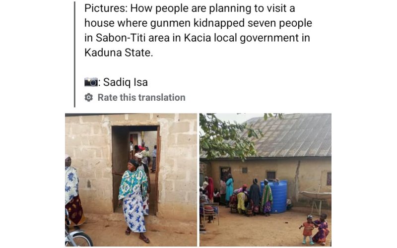 Bandits Kidnap 10 Residents in Kaduna Community, Security Forces Launch Search