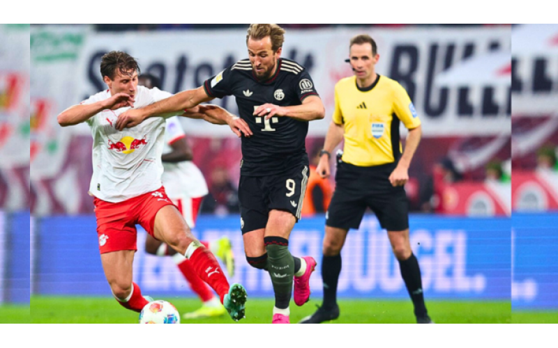 Kane Leads Bayern Fightback as Munich Thrash Leipzig, Dortmund Survive Late Scare