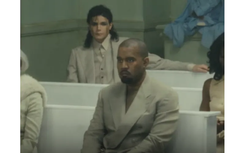 Kanye West Drops “FATHER” Video Featuring Michael Jackson Lookalike