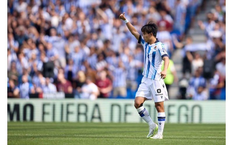 REAL SOCIEDAD AND JAPAN STAR TAKEFUSA KUBO HAS TURNED DOWN JANUARY MOVE.