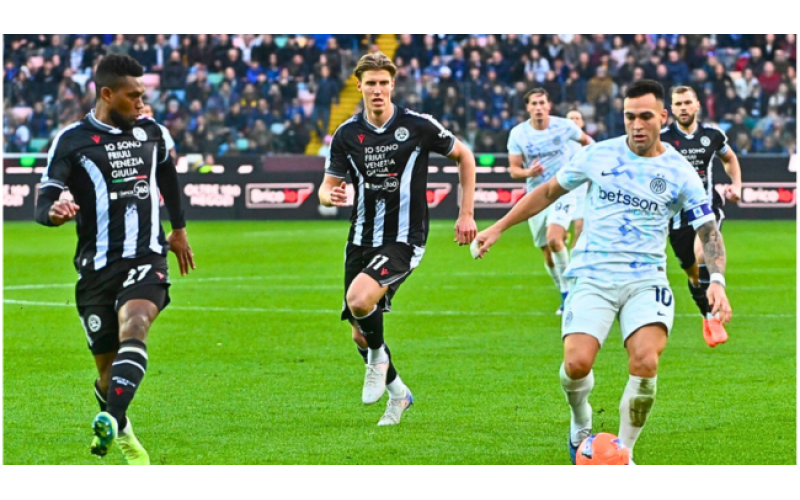 Martinez Sends Inter Six Points Clear as Napoli Grind Out Sassuolo Win