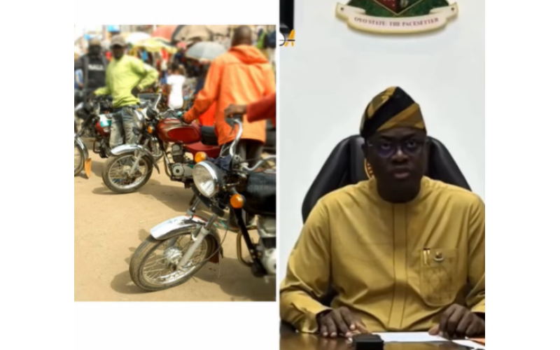 Makinde Restricts Night-Time Okada Operations Across Oyo Amid Rising Security Concerns