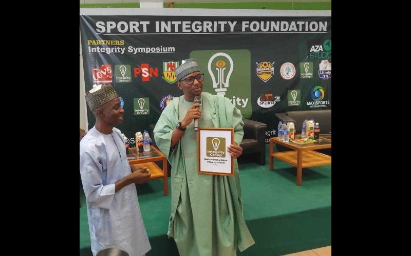 Chairman National Sports Commission Mallam Shehu Dikko re-echoes the importance of Integrity check in Nigerian Sports