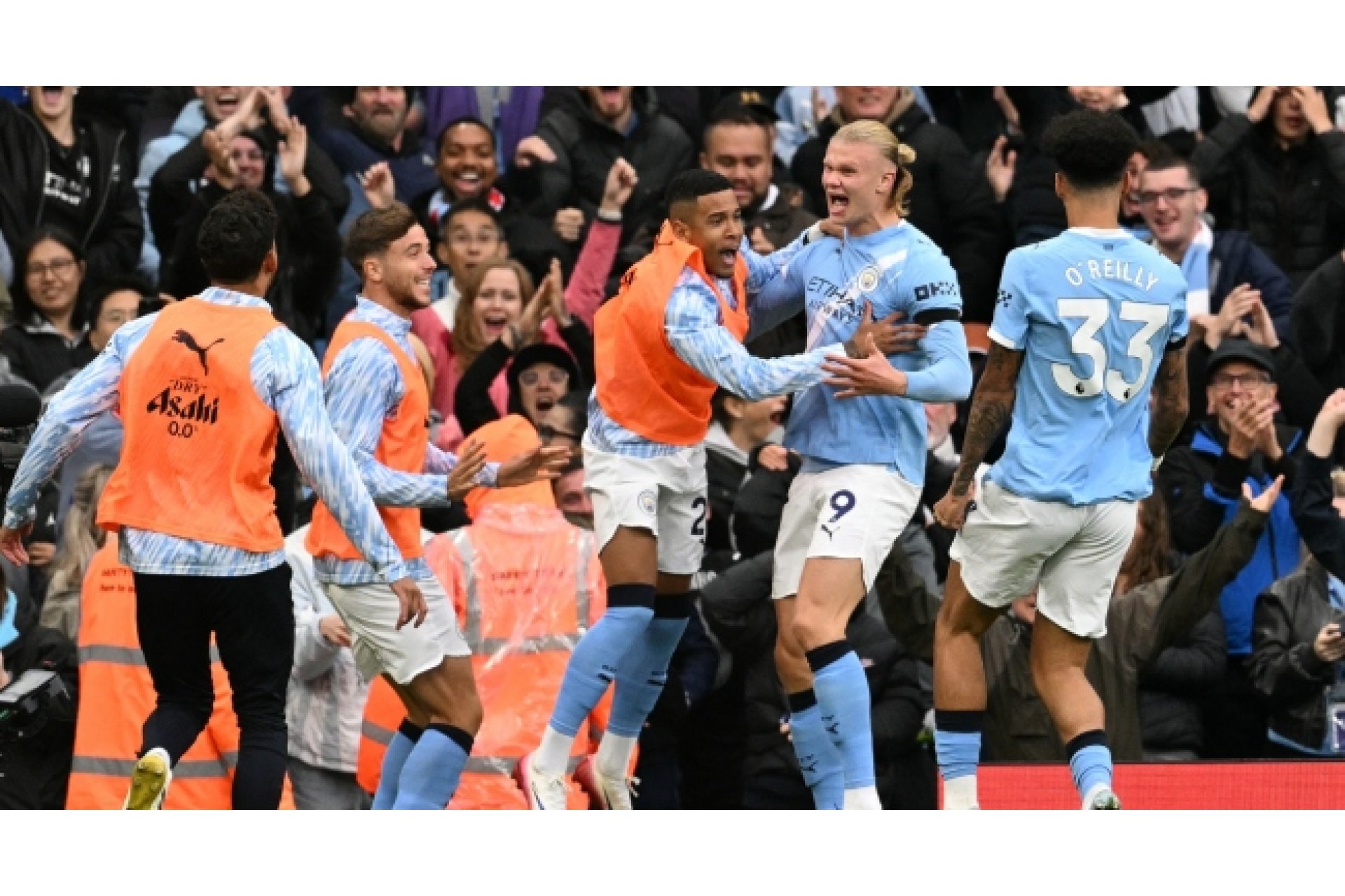 Haaland Double Fires Manchester City to Derby Win Over United