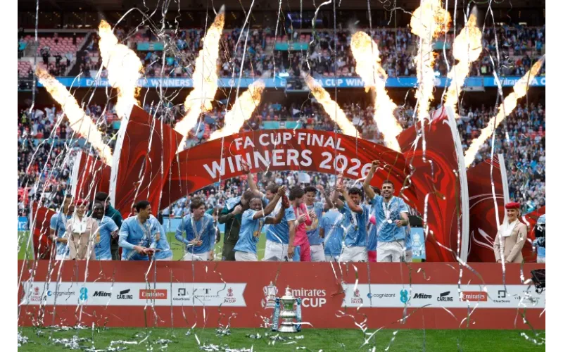  Manchester City Beat Chelsea 1-0 to Win Eighth FA Cup Title
