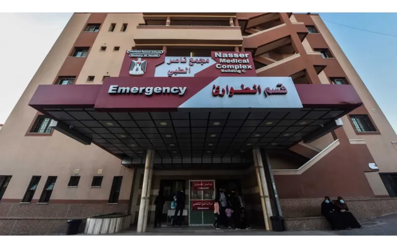 Doctors forced to strip in cold at Gaza’s Nasser hospital, witness says, as IDF announces arrest of Hamas militants there.
