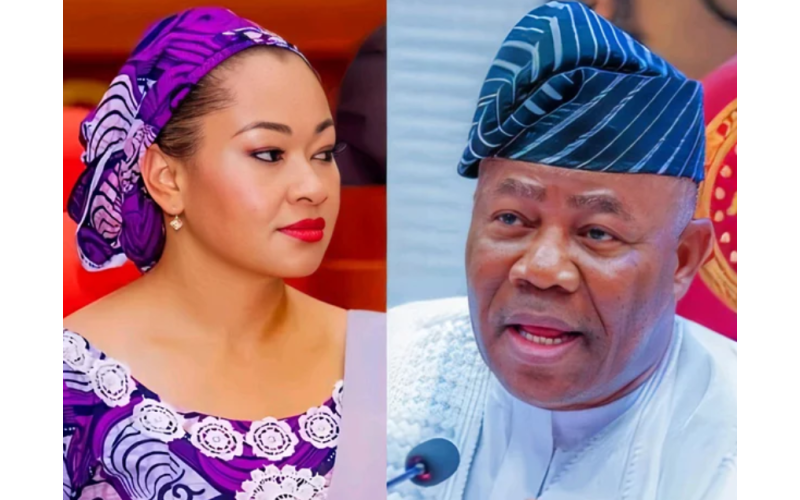 Natasha submits sexual harassment petition against Akpabio in Senate