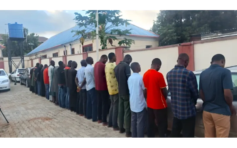 NSCDC Parades Suspended Niger Commandant, Officers Over Deaths of 37 Detainees