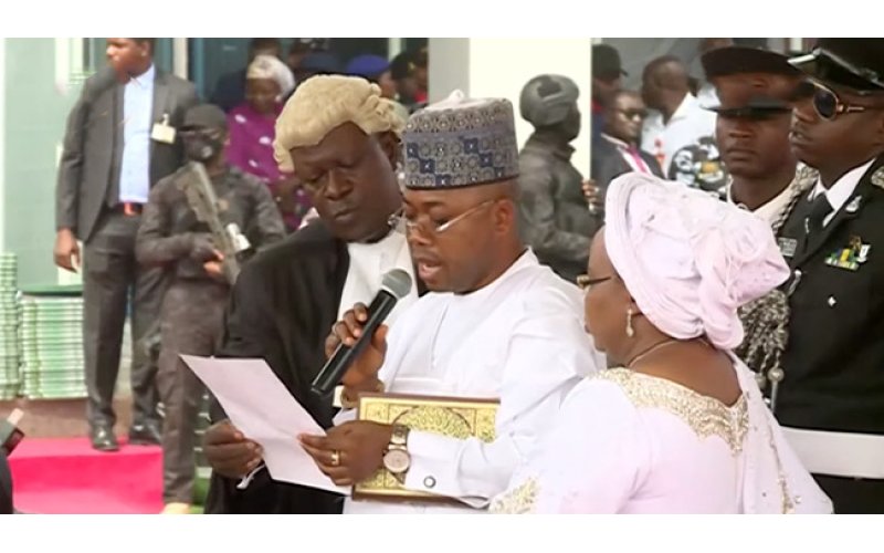 Usman Ododo Sworn-In As Kogi Governor 