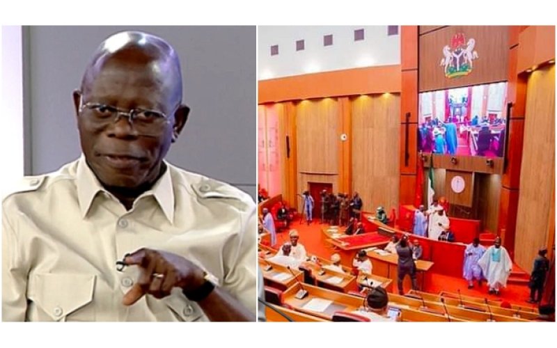 Oshiomhole Offers to Apologise Over NNPCL Remarks as Senate Distances Itself from Comments