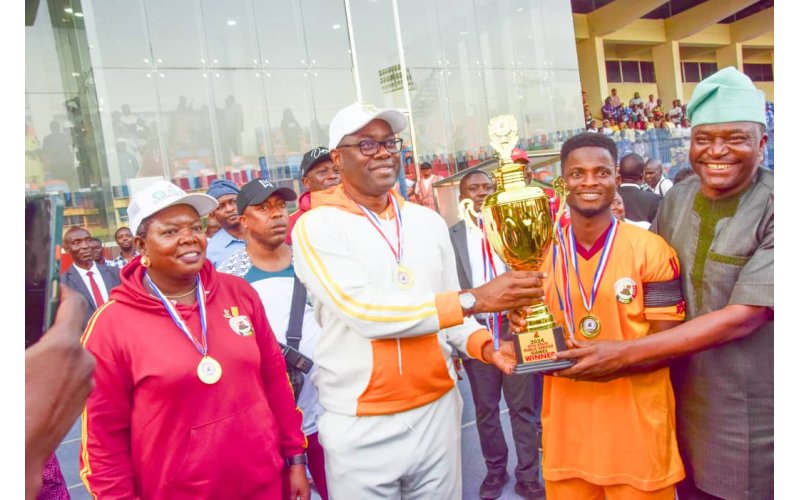 Oyo Education Sector Emerges Victorious in Inter-Sectoral Football Competition