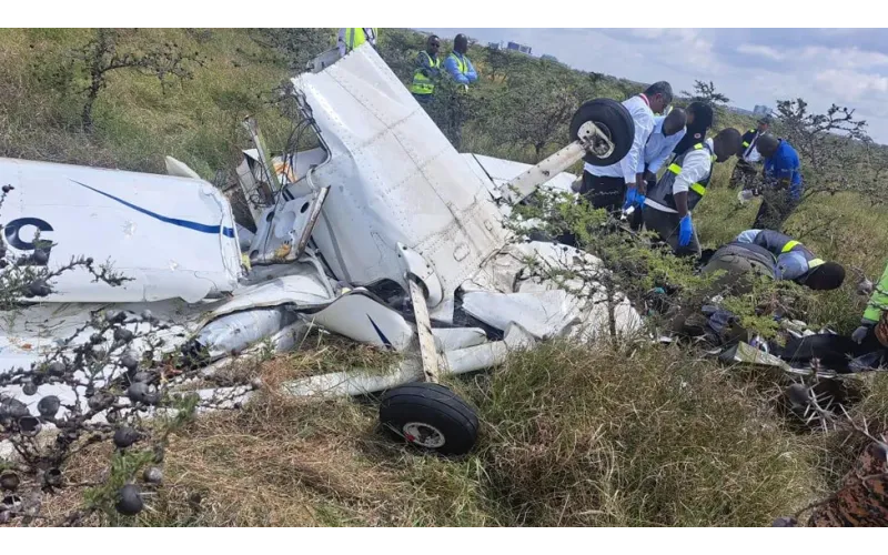 Kenya mid-air collision kills student pilot and trainer