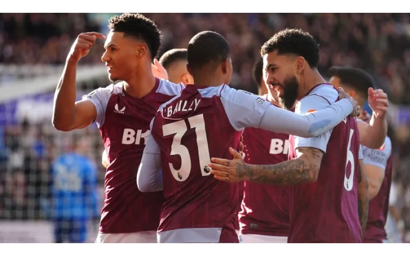 Aston Villa 4-2 Nottingham Forest: Hosts maintain top-four push with victory