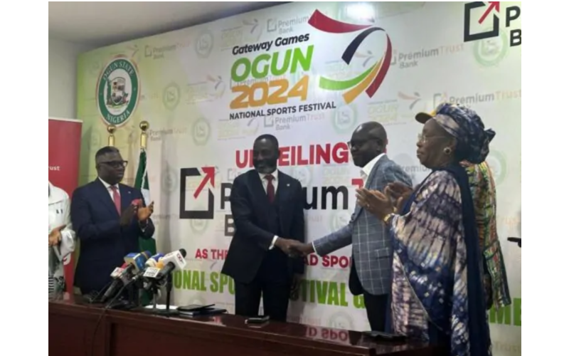 Premium Trust Bank Unveiled as Lead Sponsor for Ogun 2024 National Sports Festival