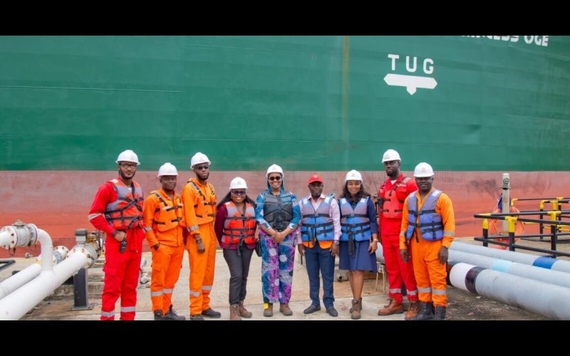 Rainoil Welcomes 45,000MT Oil Tanker, MT Princess Oge, on Maiden Voyage to Nigeria