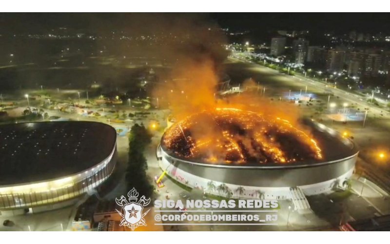Fire Erupts at Rio Olympic Velodrome, Firefighters Contain Blaze Without Casualties