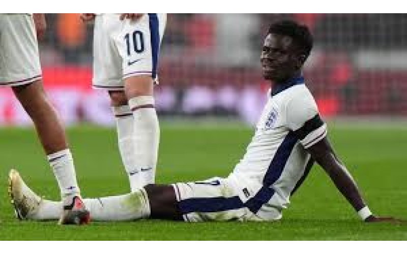 Saka out of England squad