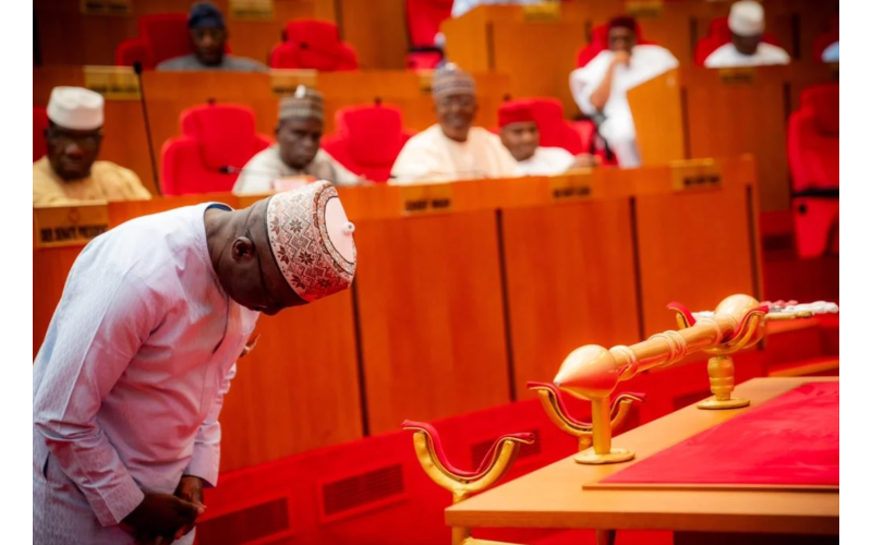 Nigerian Senate Declares Okpebholo’s Seat Vacant, INEC to Conduct Fresh Election
