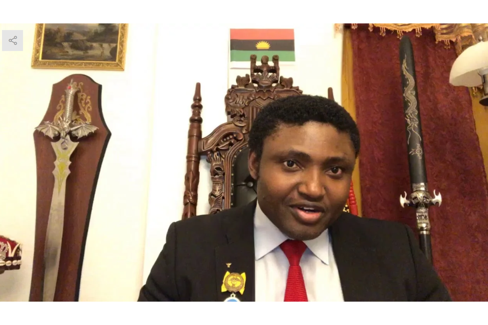 Simon Ekpa To Finland Court- I Am A Content Creator My Role As Prime Minister Of Biafra Is Skit Making