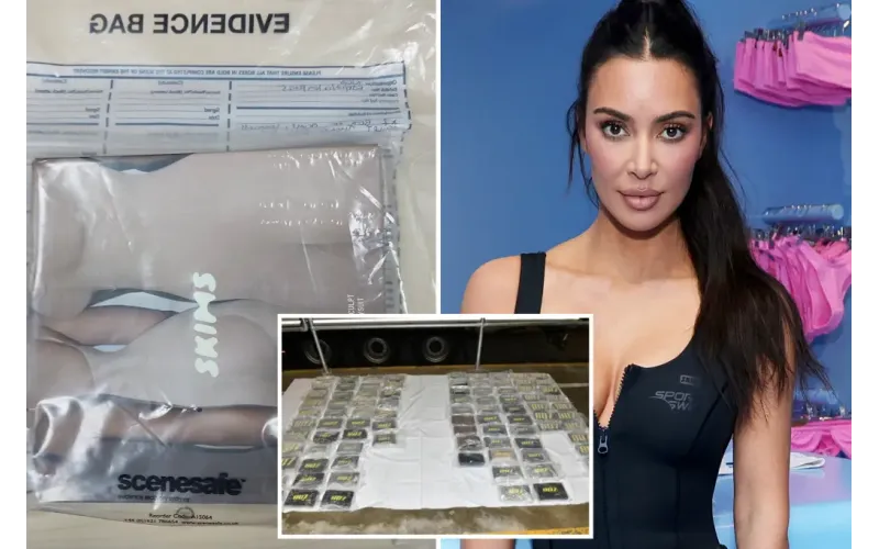 Driver Jailed After Cocaine Worth $8.4m Found in Skims (Kim Kardashian) Underwear Shipment