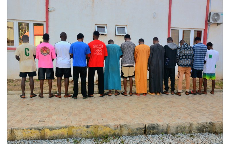 EFCC Arrests 13 Suspected Internet Fraudsters in Sokoto