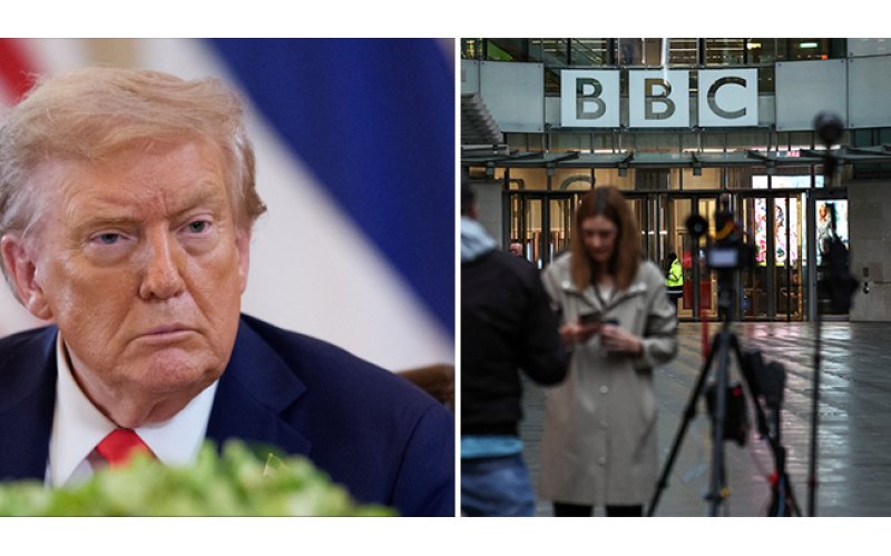 Trump Threatens $1 Billion Lawsuit Against BBC Over Edited Speech