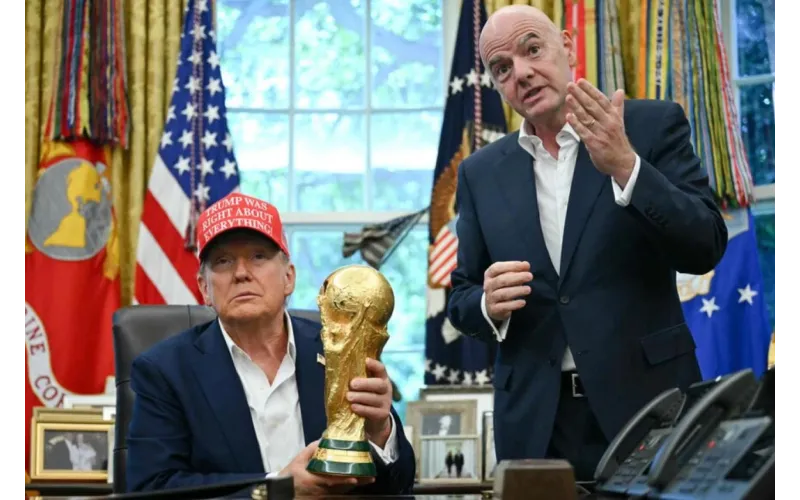 Trump to Attend World Cup Final, Present Trophy Alongside FIFA President Infantino