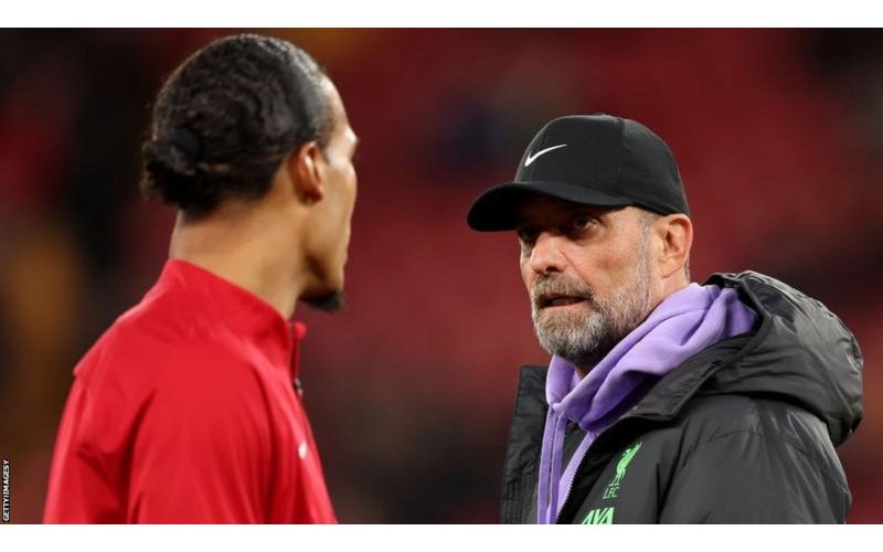Jurgen Klopp: Liverpool boss' decision is hard to take - Virgil van Dijk