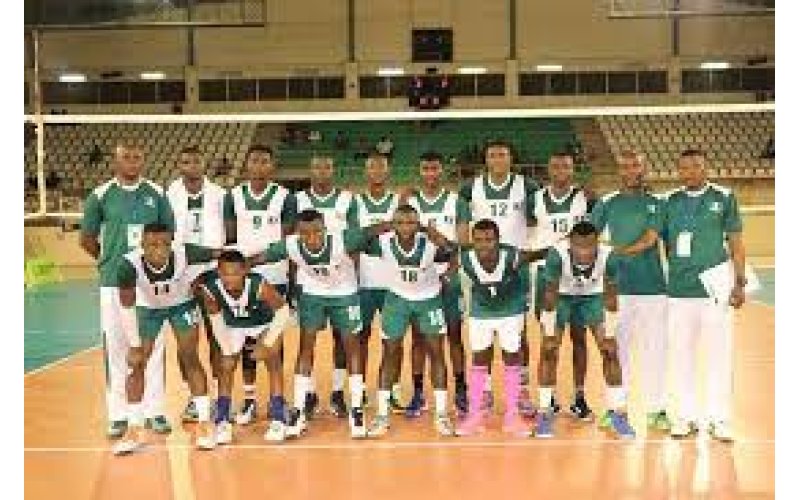 Maj. Gen. Gagariga Awards Scholarship to Young Volleyball Players