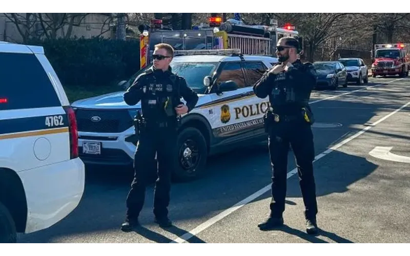 Air Force man sets himself on fire outside Israeli embassy in Washington DC