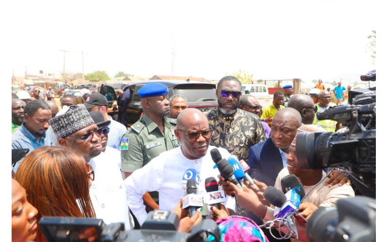 Wike Inspects Ongoing Road Projects In Kuje Area Council
