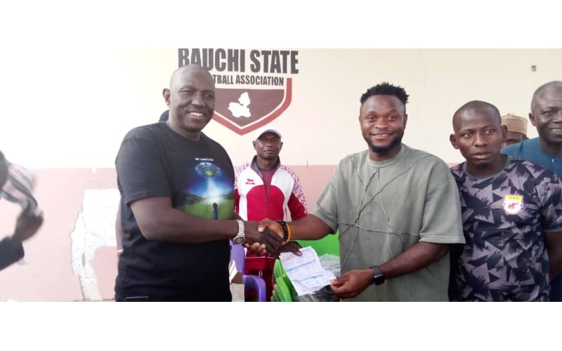 Bauchi FA Boss Hails William Agada's Generous Donation