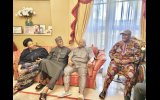 Governor Adeleke Pays Condolence Visit To Senator Saraki In Lagos