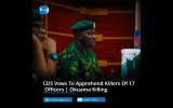 CDS Vows To Apprehend Killers Of 17 Officers