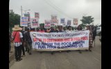 Edo CSOs storm Benin, protest over economic hardship
