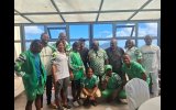 Dollar rain as NSC DG Bukola Olopade splashes financial incentives on Nigerian Weightlifters in Mauritius 