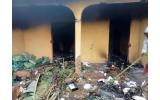 Breaking: LG Election: Thugs Set A’Ibom Electoral Commission Building Ablaze