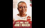 The Alice Janet Obaseki burial: Oshiomhole, Okpebholo, Idahosa, others storm Ikoro for Clem Agba