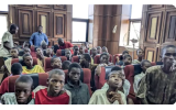 End Bad Governance: Minors freed by Nigerian govt arrive Presidential villa