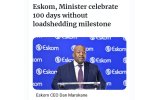 South Africa Celebrates 100 Days Of No Power Cuts