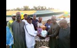 Katsina State YSFON Chairman donates Sports Materials to NYSC, Katsina Chapter. 