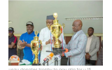NFF President Donates Trophy For Gov Alia U15 Tournament