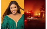 Popular Actress, Omotola Jalade-Ekeinde Returns To Nigeria After Escaping Los Angeles Wildfires